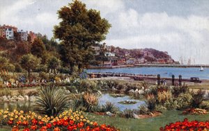 池、修道院庭園、トーキー 作： Alfred Robert Quinton