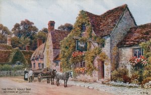 ホワイトハートイン、ワイサムニアオックスフォード 作： Alfred Robert Quinton