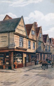 ウォルジーの生家、イプスウィッチ 作： Alfred Robert Quinton