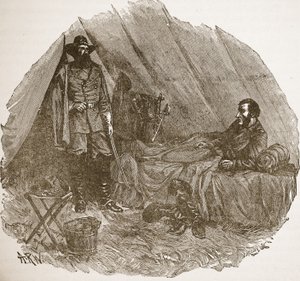 1896年に出版された本から1896年に彫られたもの 作： Alfred Rudolph (after) Waud