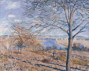 ロインの銀行 作： Alfred Sisley