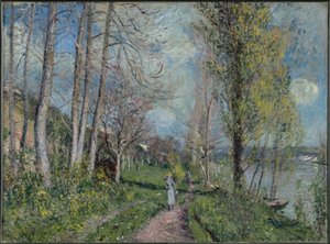  作： Alfred Sisley