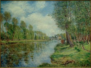 ロインの端 作： Alfred Sisley