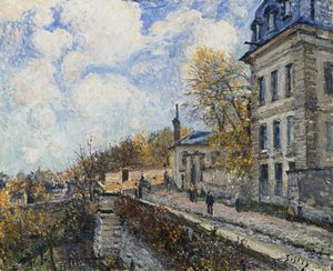 セーヴルの工場。 La Manufacture de Sevres、1879 作： Alfred Sisley
