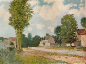 ルートベルサイユ、19世紀、1929 作： Alfred Sisley