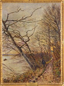 Le Bois des Roches, Veneux-Nadon ... 作： アルフレッド・シスレー
