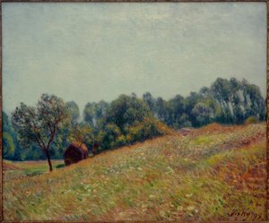 谷 作： Alfred Sisley