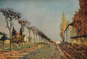 機械への道、1873、1929 作： Alfred Sisley