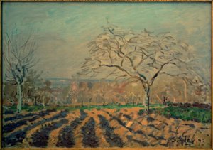 溝 作： Alfred Sisley