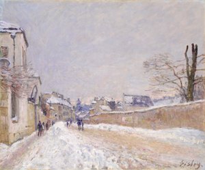 モレでのウジェーヌムソワール通り：1891年冬。