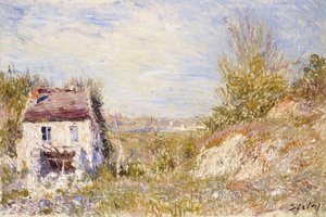 廃屋;廃屋、1886年頃 作： Alfred Sisley