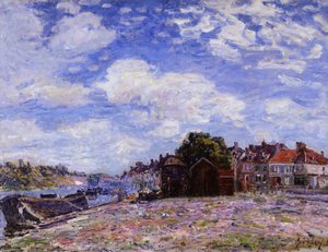 サン・マメスのロワン 作： Alfred Sisley