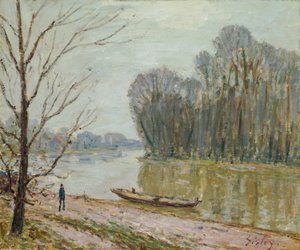ロワール 作： Alfred Sisley