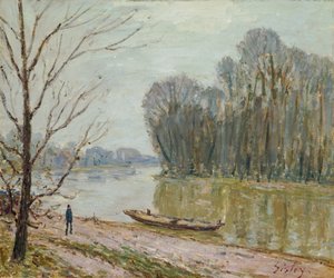 ロワール、1896年。 作： Alfred Sisley