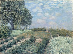 マーケットガーデン 作： Alfred Sisley