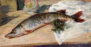 パイク、1888 作： Alfred Sisley