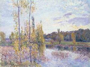 不明な画像 作： Alfred Sisley