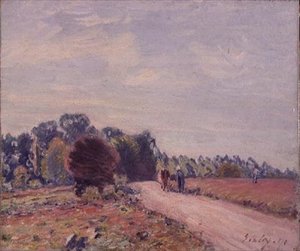 不明な画像 作： Alfred Sisley