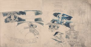 天井と内装の意匠 作： Alfred Emile Stevens