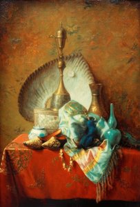 静物 作： Alfred Emile Stevens