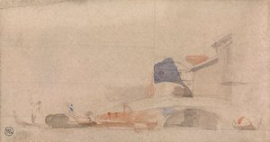 ため息橋、ヴェネツィア 作： Alfred Emile Stevens
