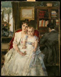 すべての幸せ 作： Alfred Emile Stevens