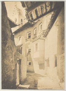 スタージングの通り、チロル、1890 年。 作： Alfred Stieglitz