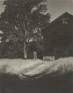 納屋、ジョージ湖、1936年。 作： Alfred Stieglitz