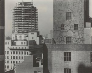 アメリカン プレイスの私の窓から、南西、1932 年。 作： Alfred Stieglitz