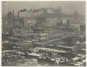 部屋「3003」から - シェルトン、ニューヨーク、北東方向 作： Alfred Stieglitz