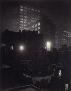 後ろの窓から、291 - N.Y. 作： Alfred Stieglitz