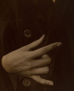 ジョージア・オキーフ＝ハンド 作： Alfred Stieglitz
