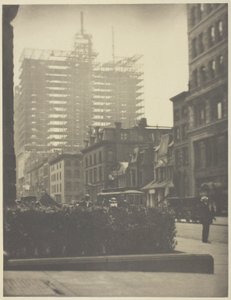 オールド アンド ニューヨーク ニューヨーク 作： Alfred Stieglitz