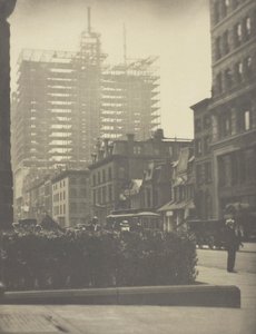 オールド アンド ニューヨーク、1910 年。 作： Alfred Stieglitz