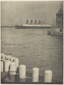 アウトワード バウンド、マウレタニア 作： Alfred Stieglitz