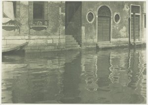 反射—ベニス 作： Alfred Stieglitz