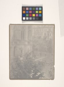 スナップショット - 私の窓から、ベルリン (グラビア) 作： Alfred Stieglitz