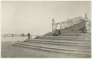 ベニスの石、キオッジャ、1887 年、1920 年に印刷。 作： Alfred Stieglitz