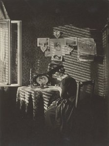 太陽光線 - パウラ、ベルリン、1889 年、印刷 192039。 作： Alfred Stieglitz