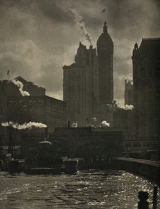 野望の都市、1910年。 作： Alfred Stieglitz