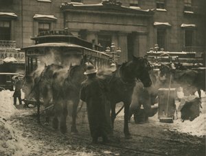 ターミナル、1893年。 作： Alfred Stieglitz
