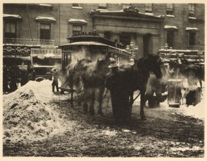 ターミナル、1893。 作： Alfred Stieglitz