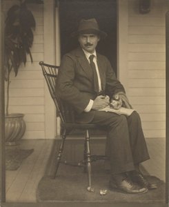 ワルド・フランク、1920年。 作： Alfred Stieglitz