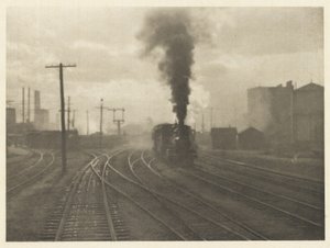 XIII。 人間の手、ネガ。 1902; print 1911 (紙にグラビア印刷) 作： Alfred Stieglitz