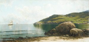 海洋景観、約。 1895 作： Alfred Thompson Bricher