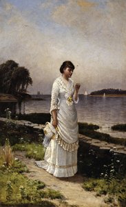 婚約指輪、1880 作： Alfred Thompson Bricher