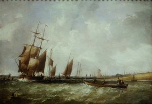 ブリストル海峡の海運 作： Alfred Vickers