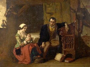ストッキング織機の起源、1847 作： Alfred W. Elmore
