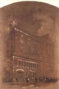 倉庫の建築図面 作： Alfred Waterhouse