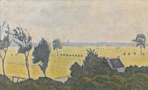 Maisema Länsi-Flanderissa 作： Alfred William (1854 1930) Finch